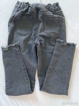 Dievčenské rifle 134cm - 3