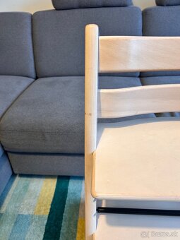 Stokke Tripp Trapp stolička - farba Whitewash - 3