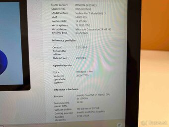 Microsoft Surface Pro 7 – i7 / 16 GB RAM / 256 GB SSD + kláv - 3