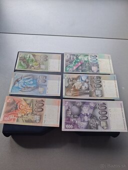 Sada Slovenských bankoviek - 3