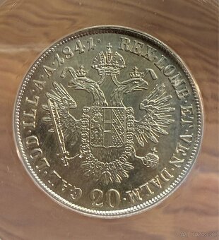 Predám 20 kreuzer 1841 A - 3
