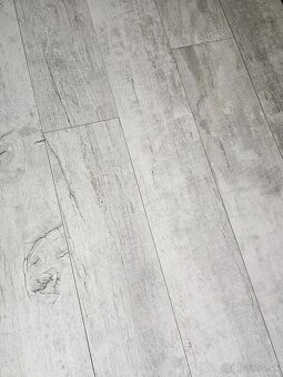 Dlažba 20x120 gres, rektifikovaná, dizajn rustik, bianco - 3