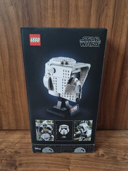 Nové LEGO Star Wars 75305 Scout trooper helmet - 3
