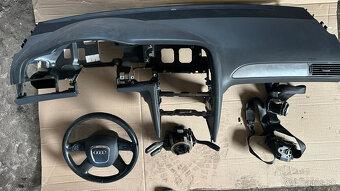 Audi A6 C6 Airbag set pristrojova doska komplet - 3