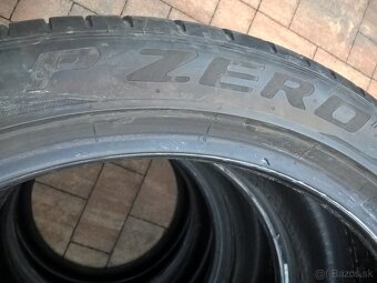 4 ks LETNÉ 245/40 R19 94W PIRELLI cca 5-6 mm 140-€/sada - 3