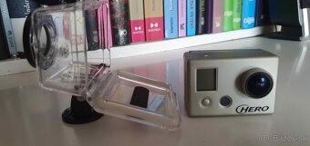 GoPro HD HERO + vodotesne puzdro + bateria - 3