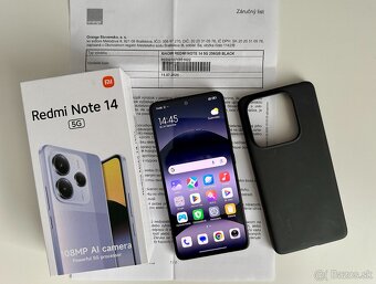 Xiaomi Redmi Note 14 5G 8GB/256GB, cierny, TOP, ZARUKA - 3