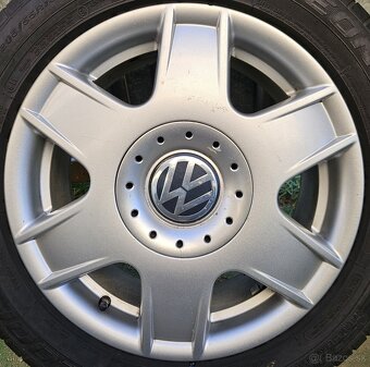 Originálne hliníkové disky VW - 5x100 r16 - 3