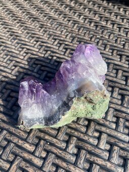 Predaj minerálov-Ametyst, Labradorit,skamenele drevo - 3