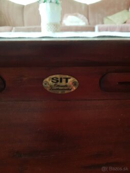 Rustikalny dreveny konferencny stolik - 3