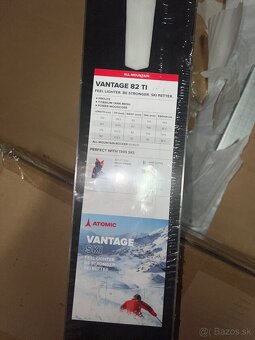 Predám lyže atomic vantage 82 TI FT black/orange - 3