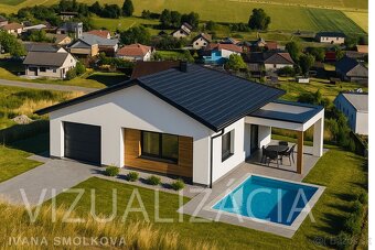 SLNEČNÝ stavebný pozemok Vlková - časť Levkovce 628 m² - 3