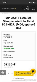 Nastenne/stropne svietidlo Top Light - 3