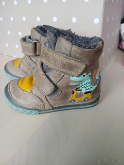Topánky na zimu / čižmičky D.D.step veľ.21 - 3