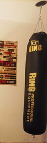 Boxerské vrece Exclusive Gold 160/40 cm vyplnené 50 Kg Ring - 3