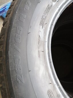Predám 4 ks pneu MICHELIN 265/65 R17 M+S - 3
