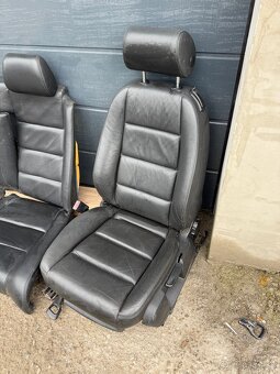 Predám kožené sklápateľné sedadla Audi A4 B6 Cabrio - 3