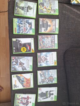 Xbox 360 E, 3 ovládače + veľa hier - 3
