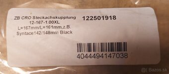Adaptér pevnej osi Syntace M12x1,0 XL Click & Crooz 2016+ - 3