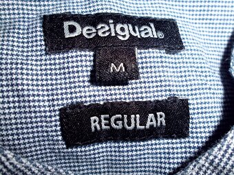 Desigual pánska slim košeľa M - 3