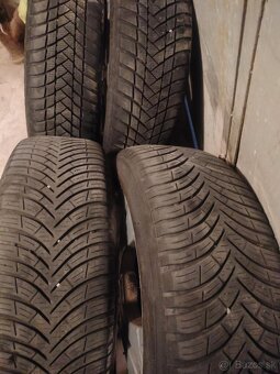 4ks alu disky orig. Renault 5x114,3 R17 + pneu 205/55 r17 - 3
