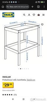 Prebalovaci pult IKEA Sniglar - 3