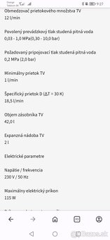 🔥 Predám kondenzačný kotol Protherm Tiger Condens 20/26 KKZ - 3