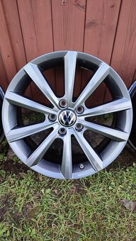 Originál alu kolesá volkswagen merano antracit 5x112 - 3