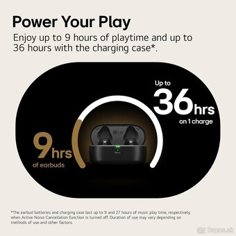 LG TONE Free T90S in-ear Bluetooth Headphones with Dolby Atm - 3