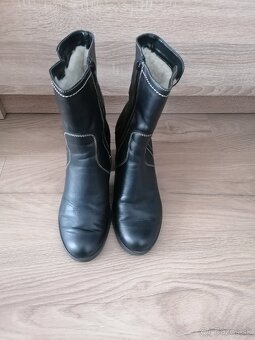 Dámske, členkové kožušinové čižmy. - 3