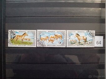 Poštové známky č.490 - ÁZIA IV. - 20 ks sérií - 3