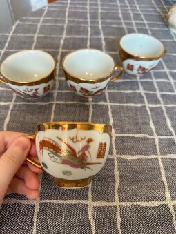 Pravý čínsky porcelánový set - 3