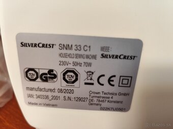 Šijací stroj SilverCrest SNM 33 C1 - 3