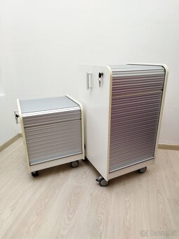Skrinky na kolieskach s rolovacími dvierkami IKEA ASPVIK - 3