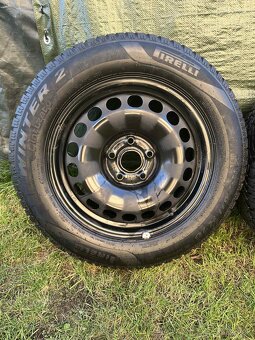 Plechové disky aj zo zimnými pneumatikami 5x112 R16 - 3