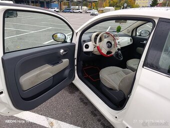 Predám Fiat 500 Hatchback 1.2 benzín r.v. 2012 - 3
