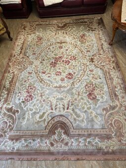 Starožitna sedačka a kreslo , Perzský koberec - 3