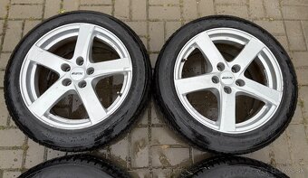 Alu zimná sada 5x112 r17 Dunlop 205/55 R17 95V - 3