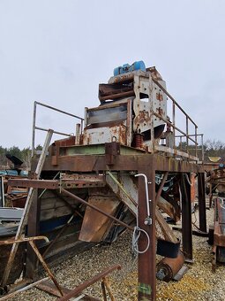 Trojsitný triedič štrko - pieskov (triedička) - 3