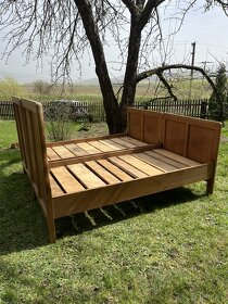 Starožitné dubové postele - 3