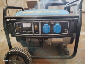 Elektrocentrála GUDE GSE 3701 RS - 3