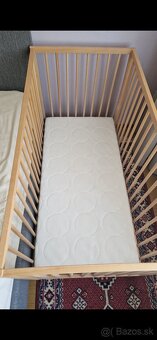 Detska postielka a matrac Ikea - 3