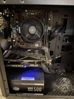 Herné PCčko Ryzen 5 5600G/ RTX 3050 / 16GB/ 500Gb NvMe - 3