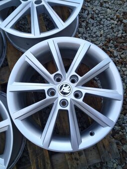 17" sada alu ŠKODA originál. - 3