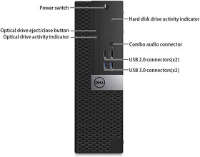 Dell OP 5040 SFF, i5-6500, 16GB RAM, 256GB SSD, 1TB HDD, W10 - 3