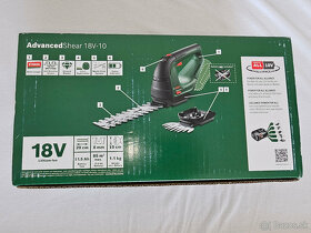 Nožnice na trávu a kríky BOSCH AdvancedShear 18V-10 - 3