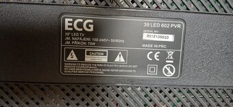 Televízor ECG 39LED602PVR - 3