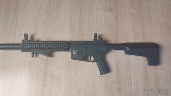 Airsoft zbraň AR15 SilentOps 9” BRAVO Čierna + výbava - 3