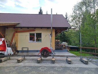 Predám kolajku, kolajová píla na guľatinu - 3