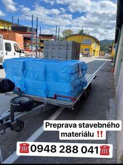 Odtah vozidiel / preprava strojov / preprava materiálu - 3